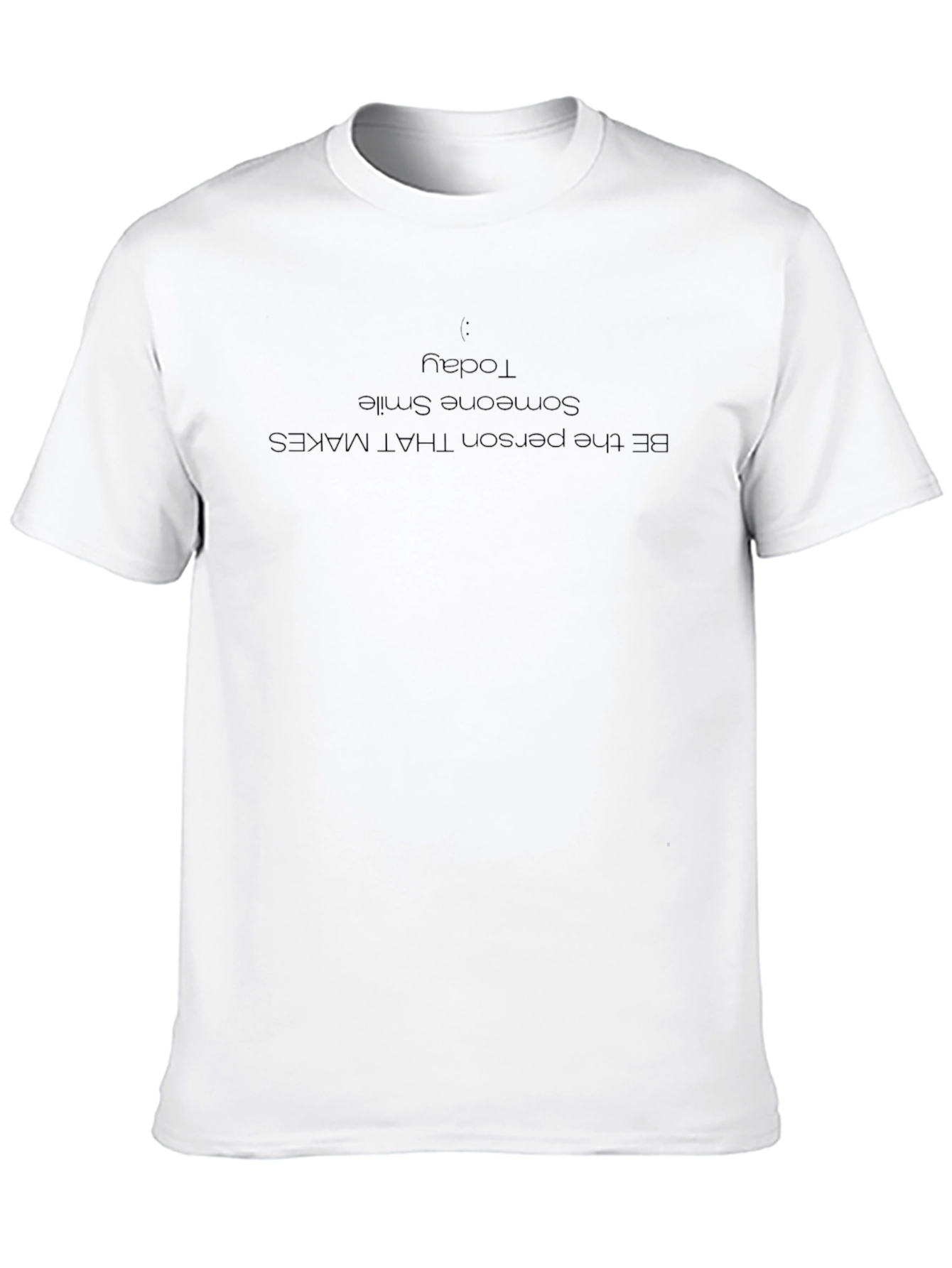 Inspirational Graphic Tee: Be the Smile Today!