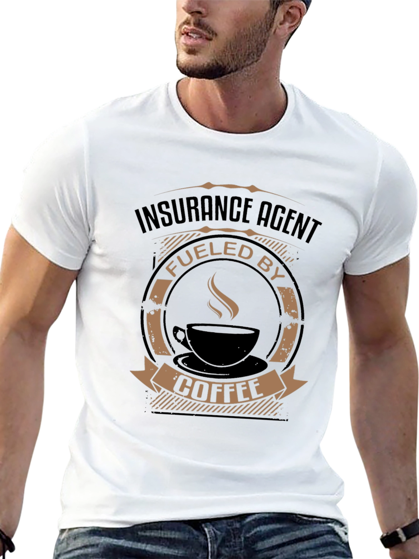 Insurance Agent Fueled By Coffee T-Shirt