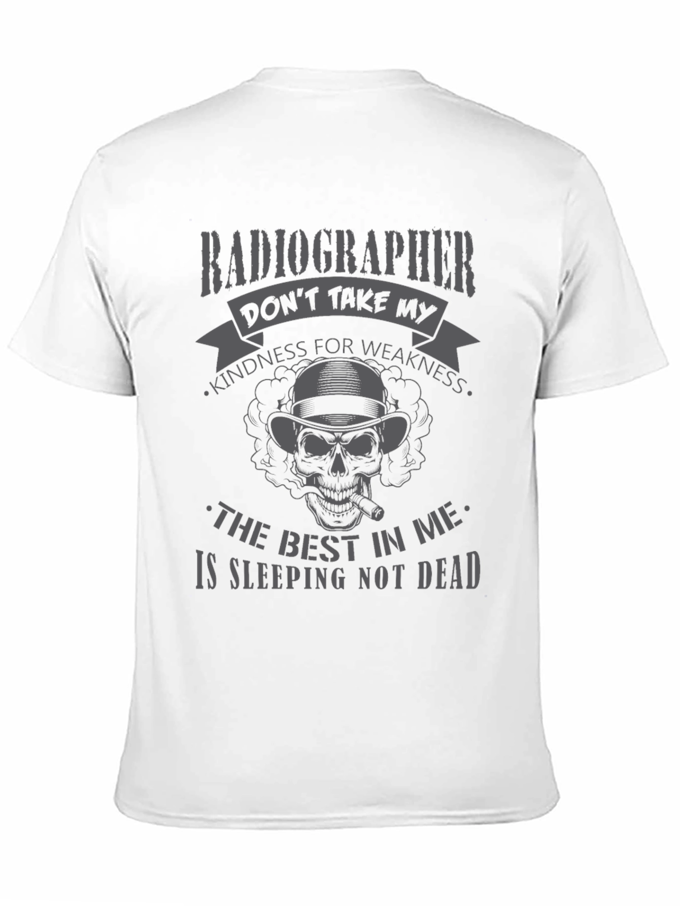 Radiographer Skeleton Graphic T-Shirt
