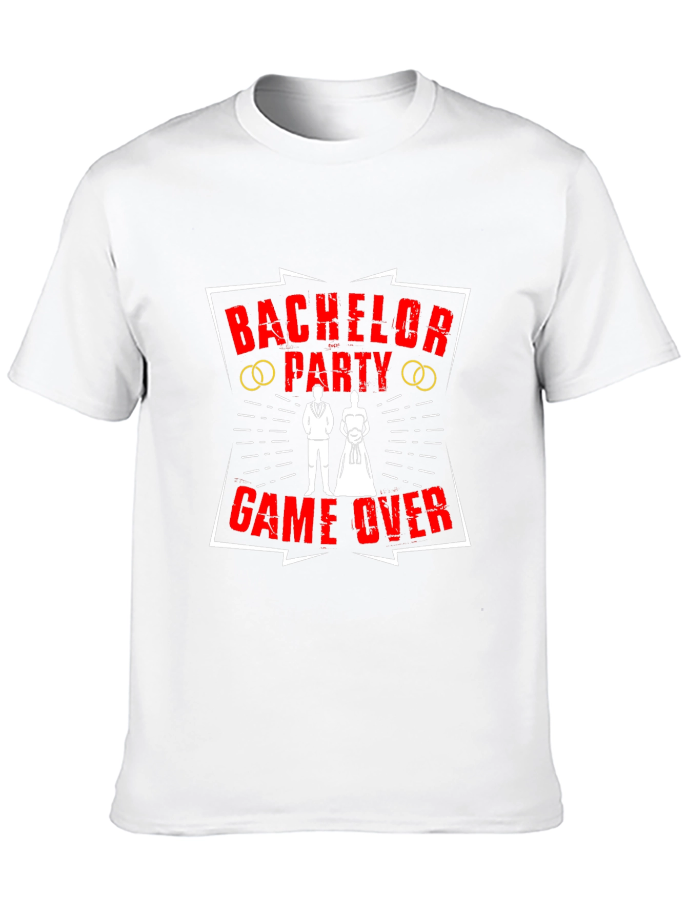 Bachelor Party Game Over Black T-Shirt