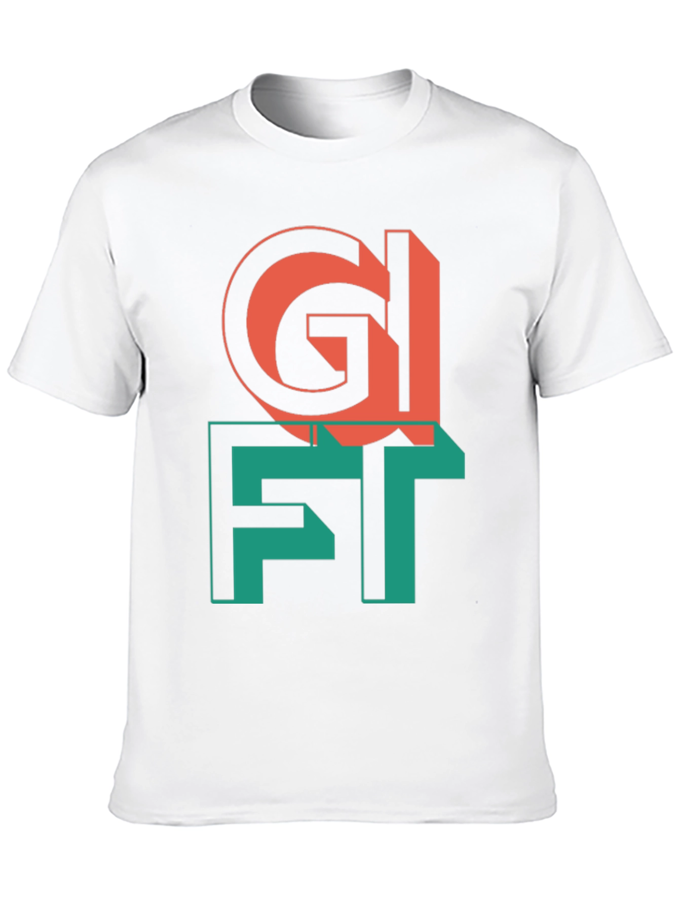 Gift Tee - Unique Graphic Print Black T-Shirt