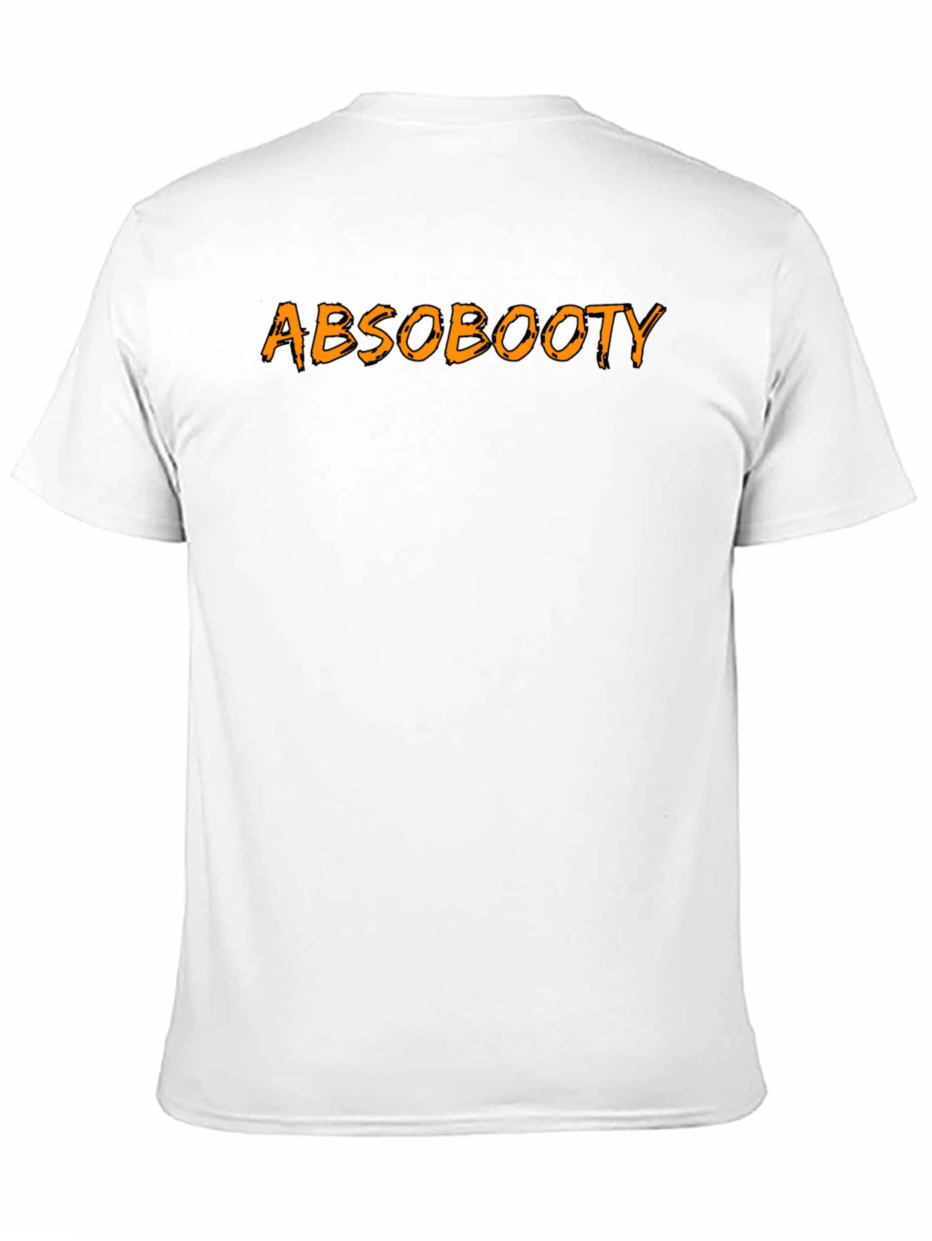 Absobooty Mens Black Graphic T-Shirt