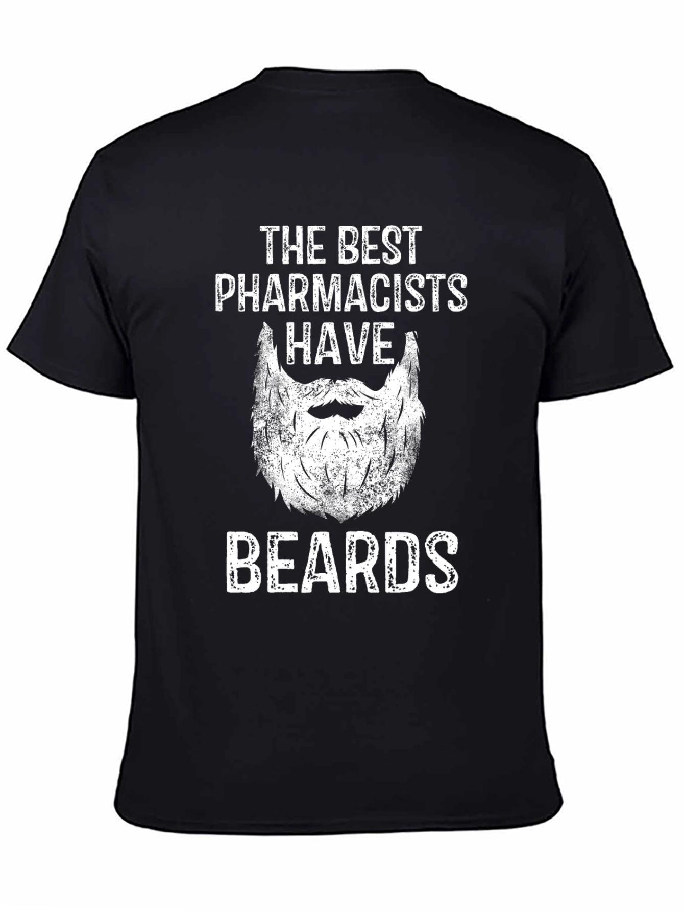 Pharmacist with Beards Graphic T-Shirt