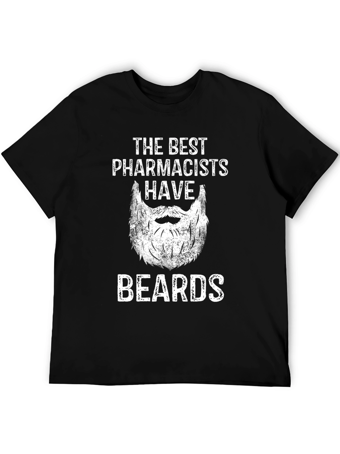 Pharmacist with Beards Graphic T-Shirt