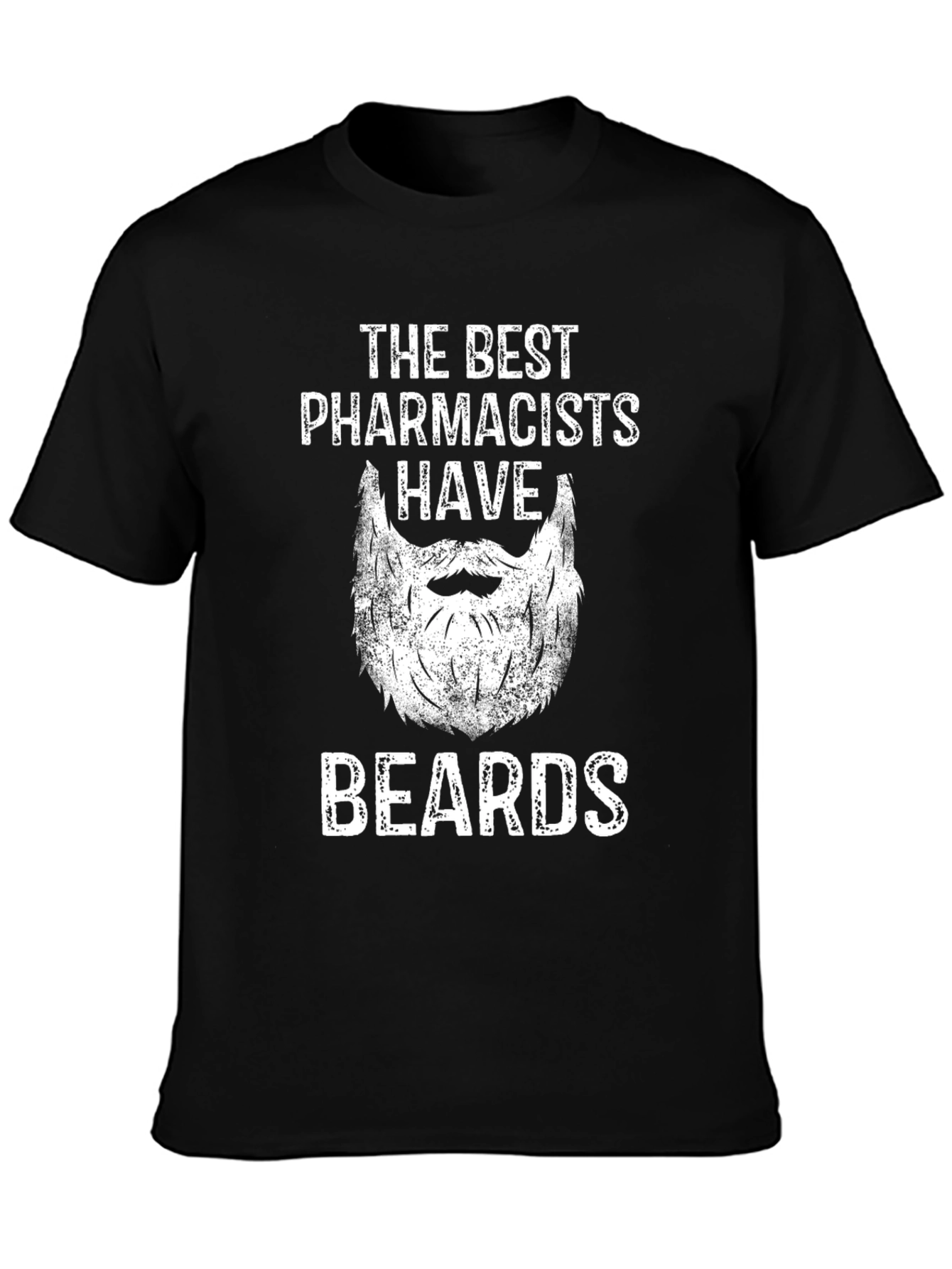 Pharmacist with Beards Graphic T-Shirt