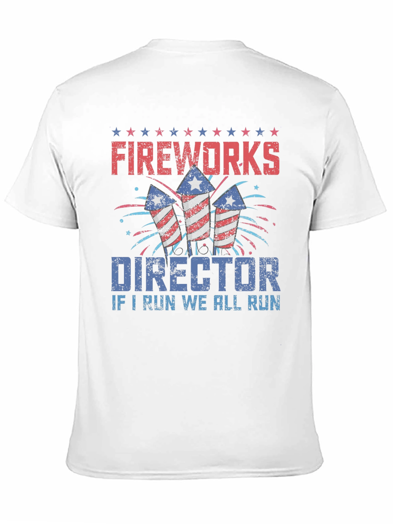 Fireworks Director Graphic T-Shirt