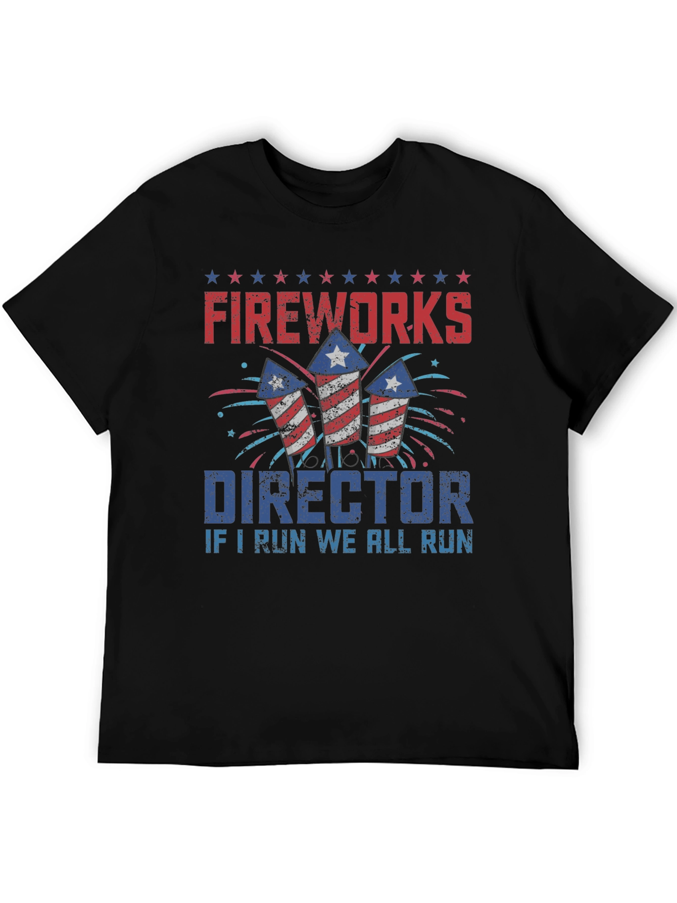 Fireworks Director Graphic T-Shirt
