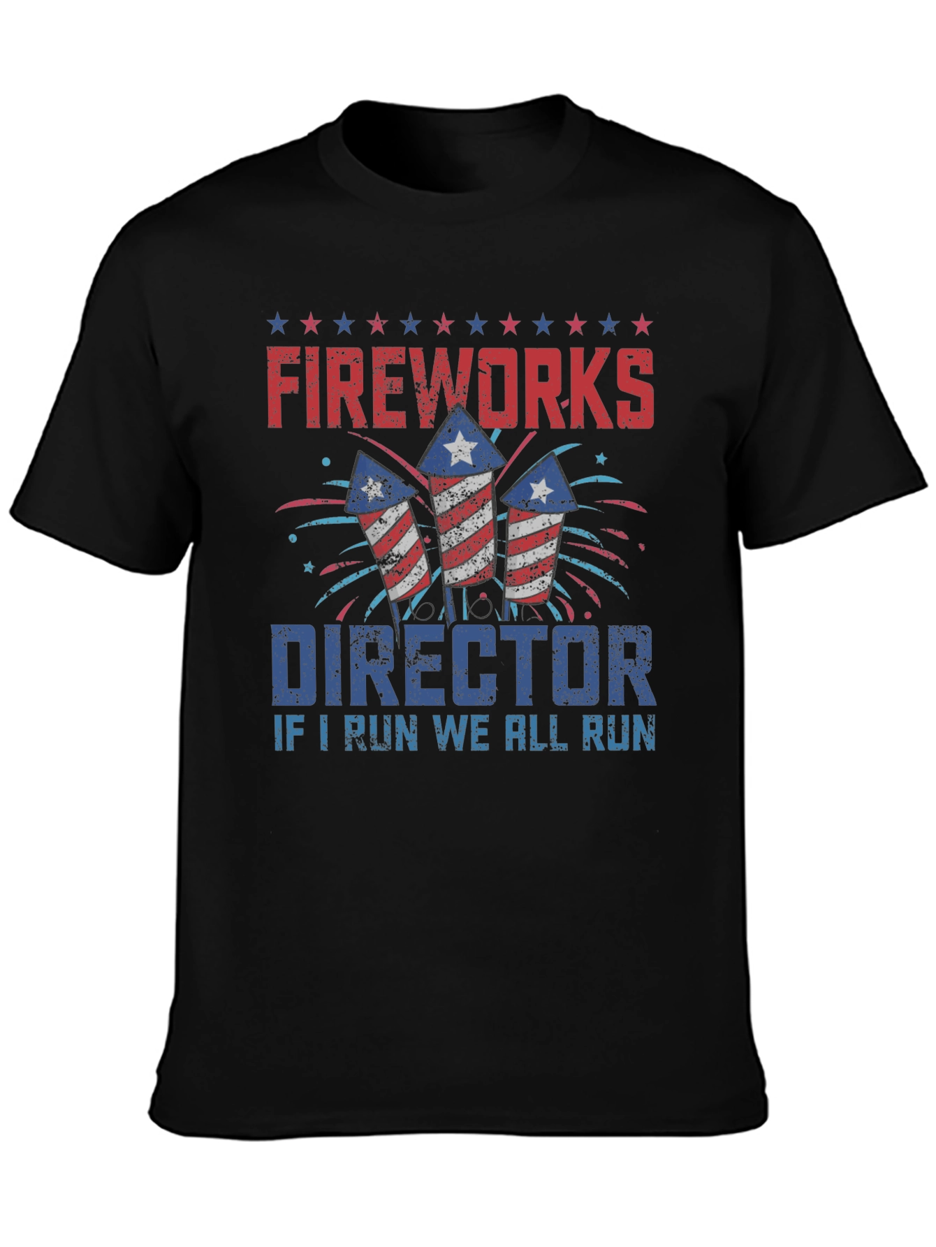 Fireworks Director Graphic T-Shirt