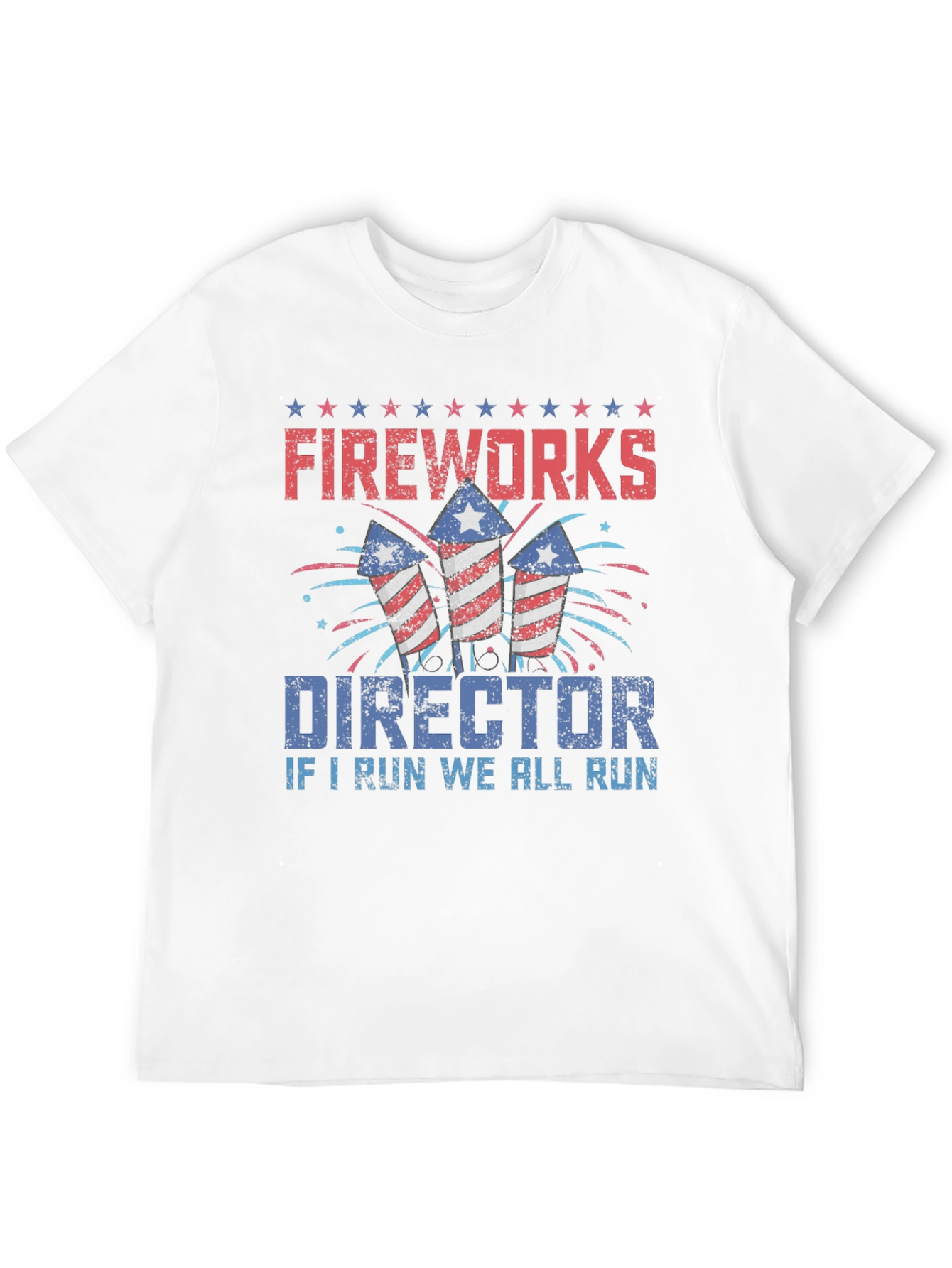 Fireworks Director Graphic T-Shirt