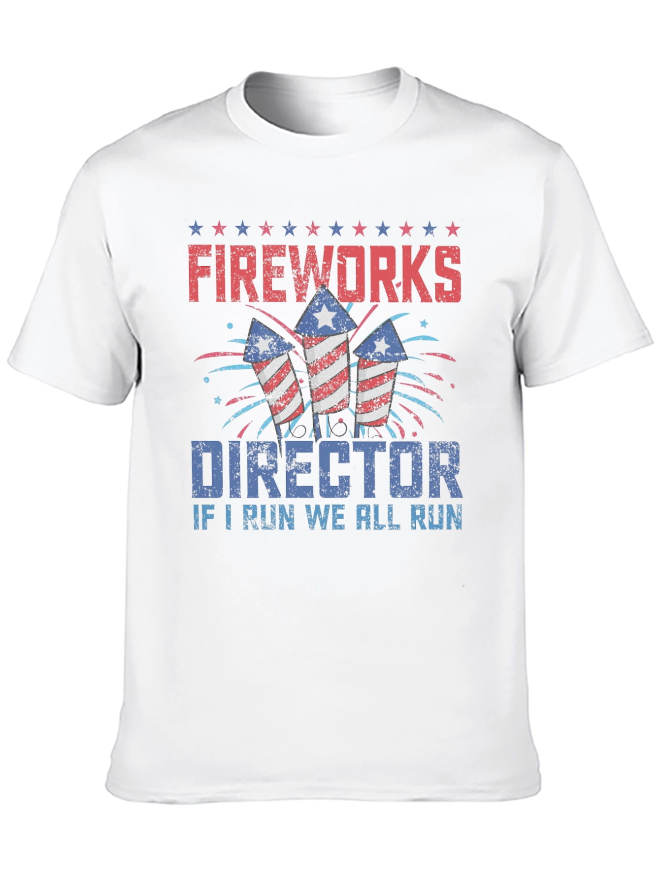 Fireworks Director Graphic T-Shirt