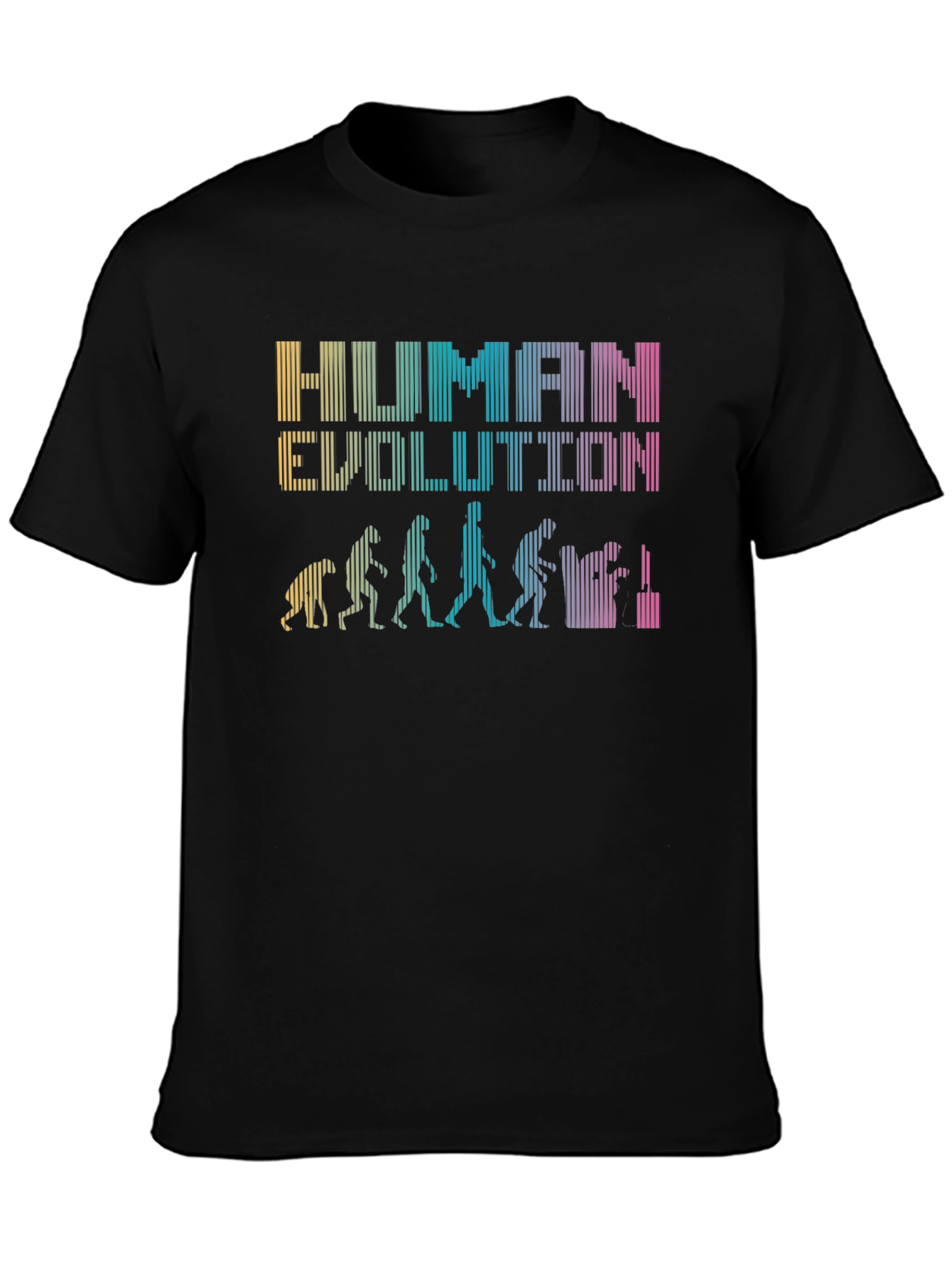Human Evolution Graphic Novelty T-Shirt