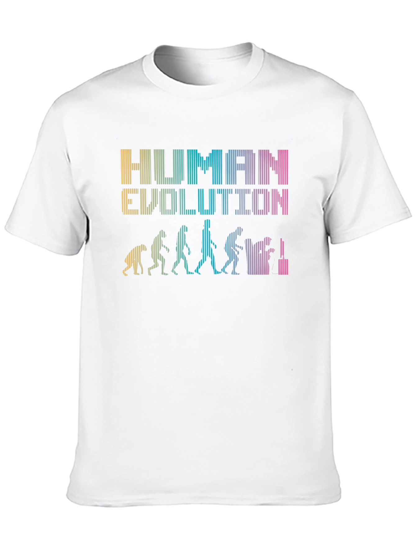 Human Evolution Graphic Novelty T-Shirt