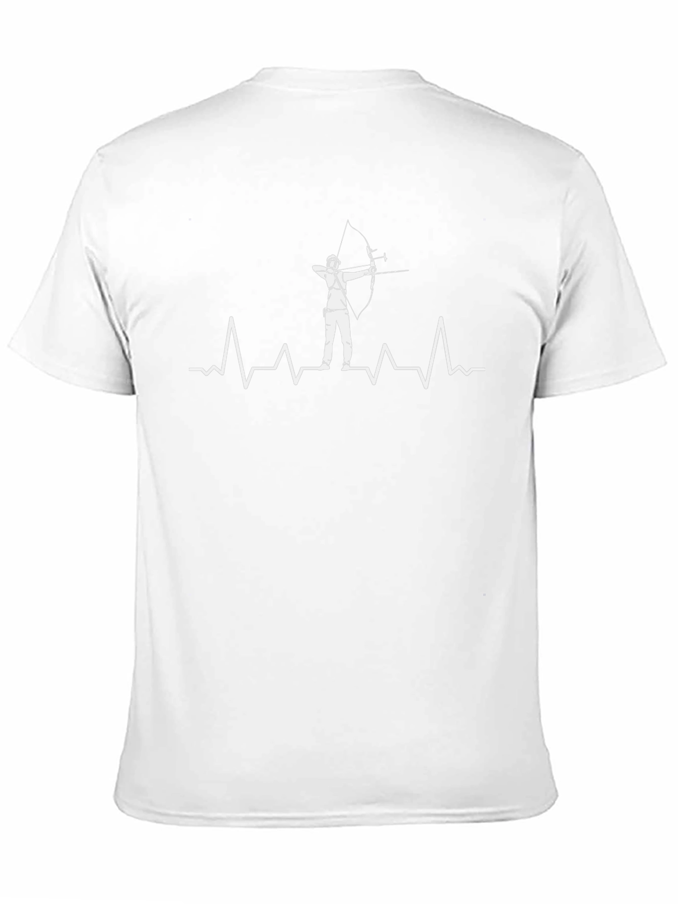 Archery Heartbeat T-Shirt - Black