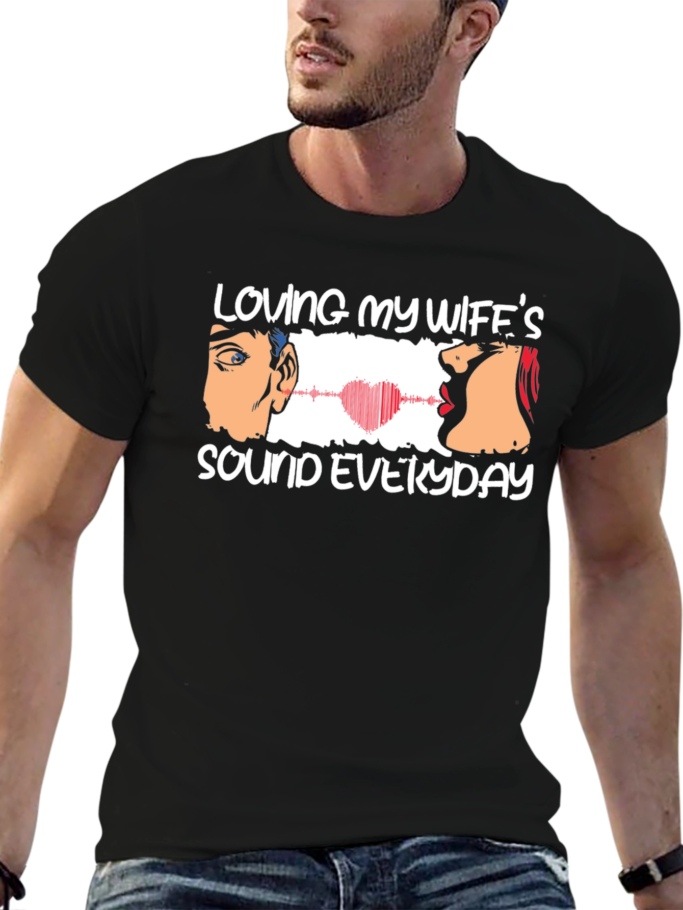 Loving My Wifes Sound T-Shirt - Husband Gift