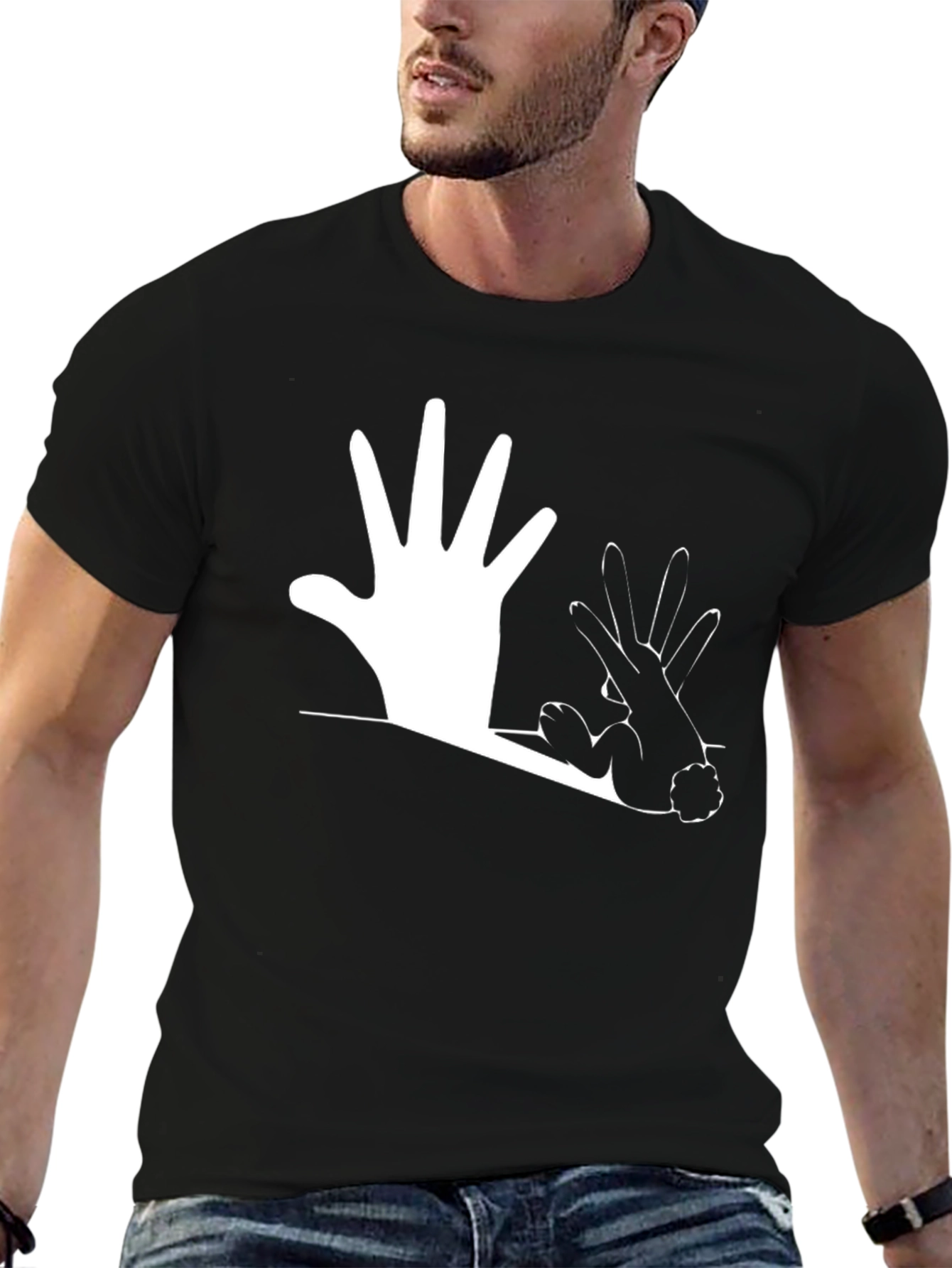 Hand Shadow Puppet T-Shirt