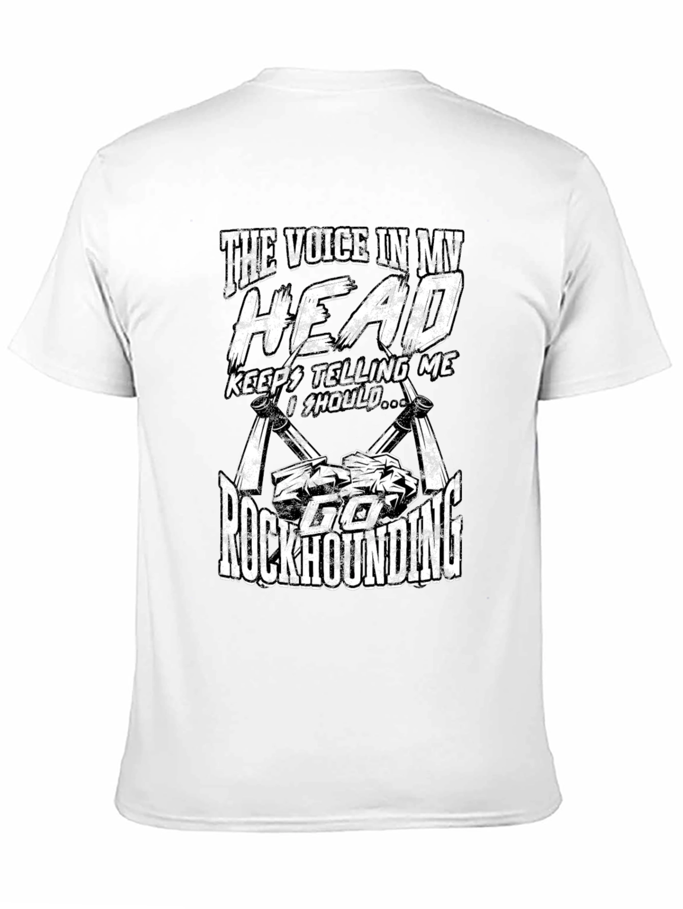 Rockhounding T-Shirt - The Voice In My Head