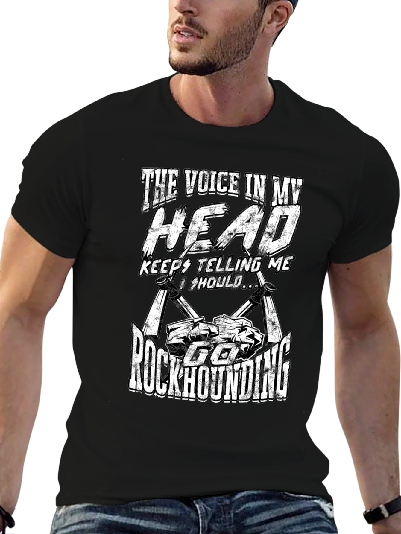 Rockhounding T-Shirt - The Voice In My Head