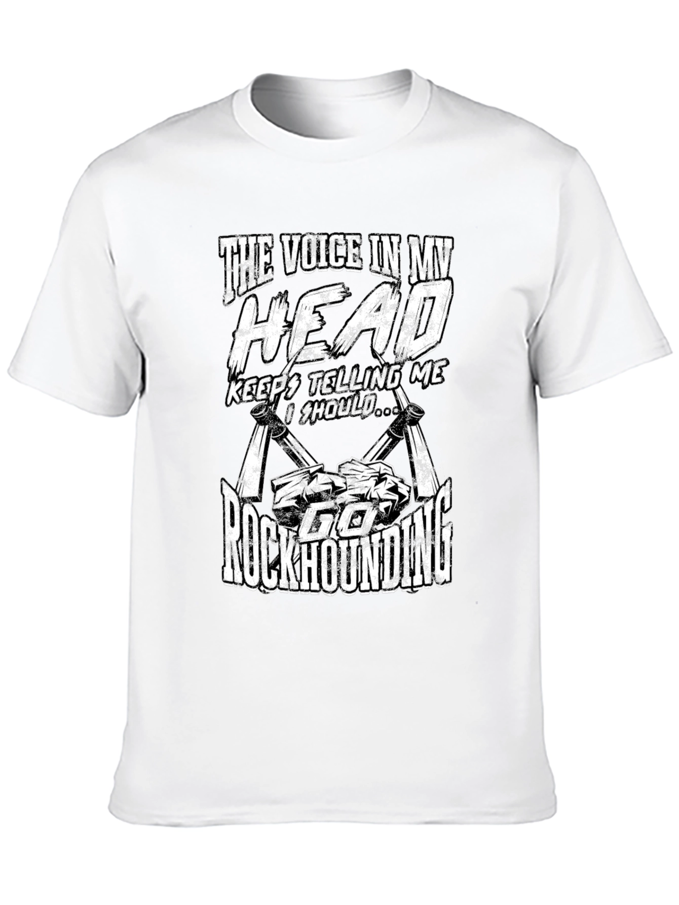 Rockhounding T-Shirt - The Voice In My Head