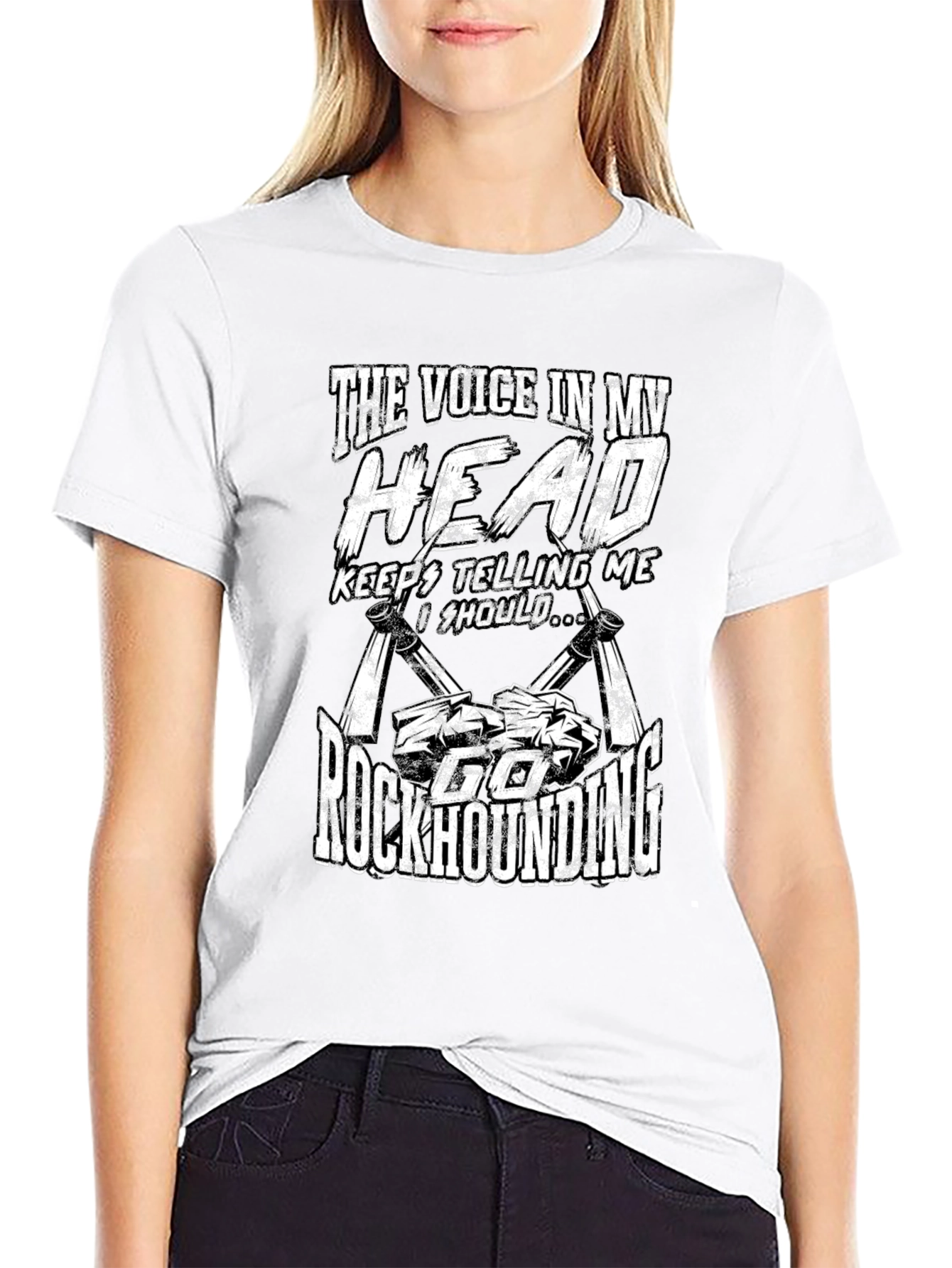 Rockhounding T-Shirt - The Voice In My Head