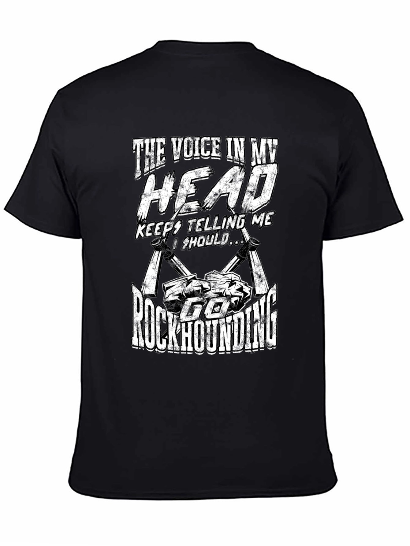 Rockhounding T-Shirt - The Voice In My Head