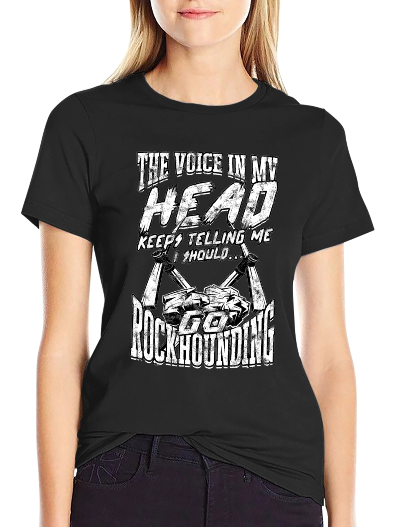 Rockhounding T-Shirt - The Voice In My Head