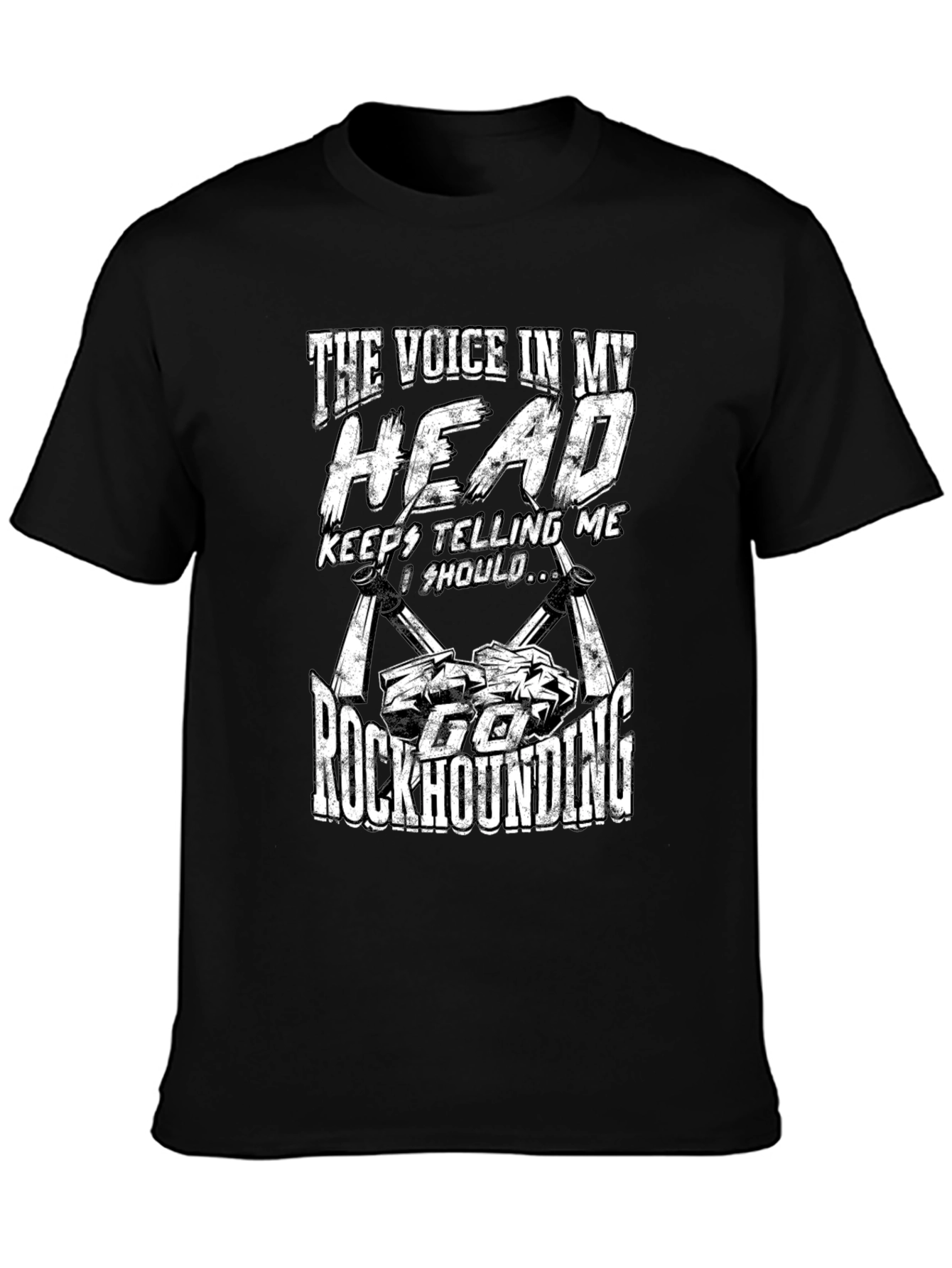 Rockhounding T-Shirt - The Voice In My Head