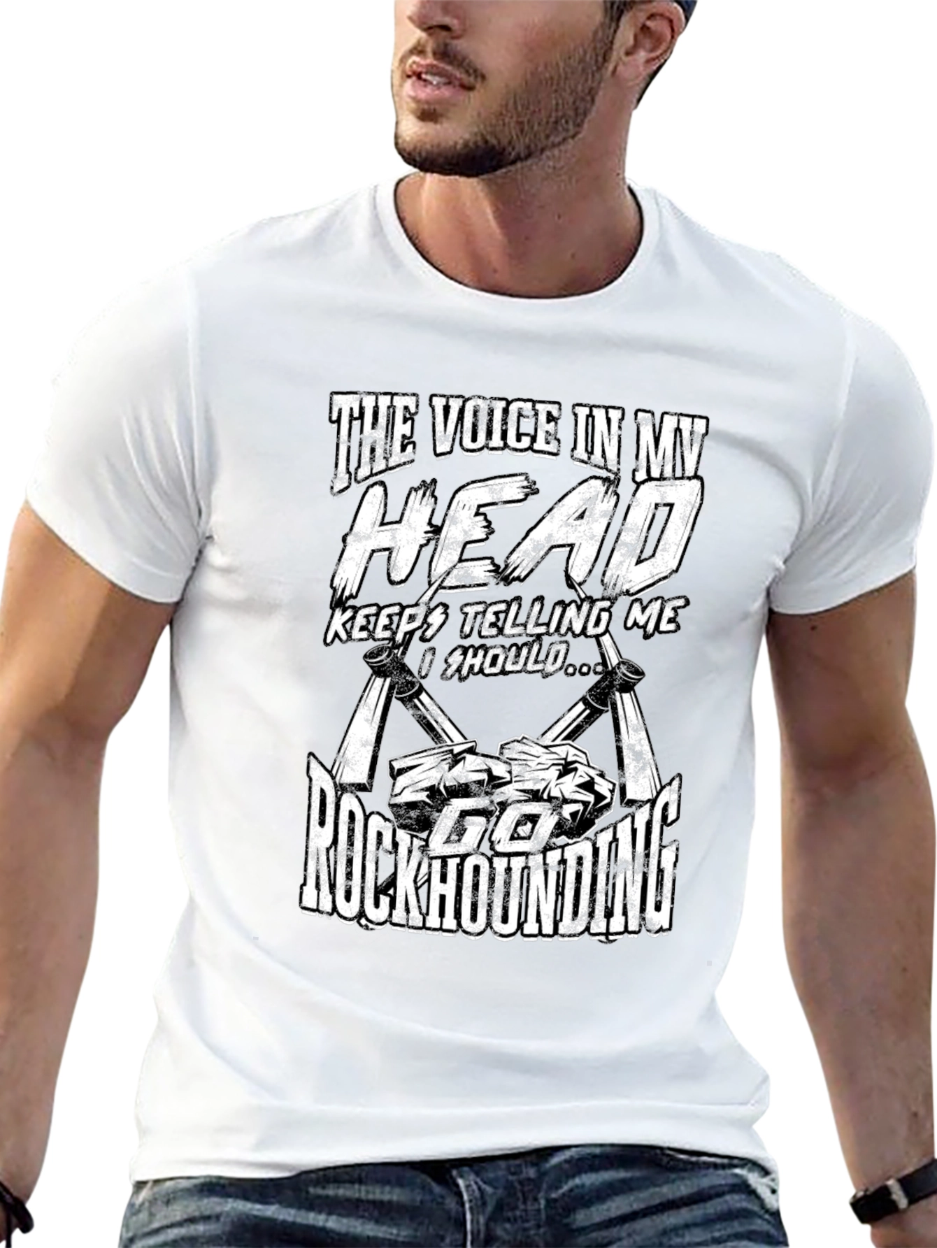 Rockhounding T-Shirt - The Voice In My Head