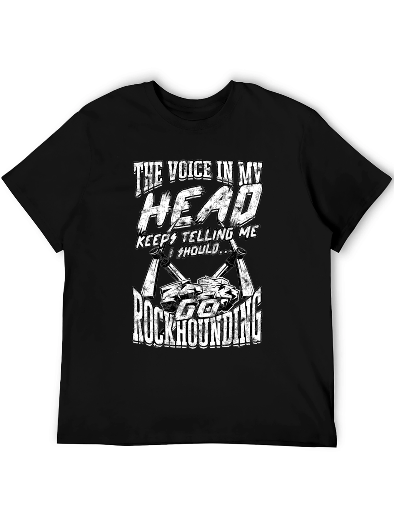 Rockhounding T-Shirt - The Voice In My Head