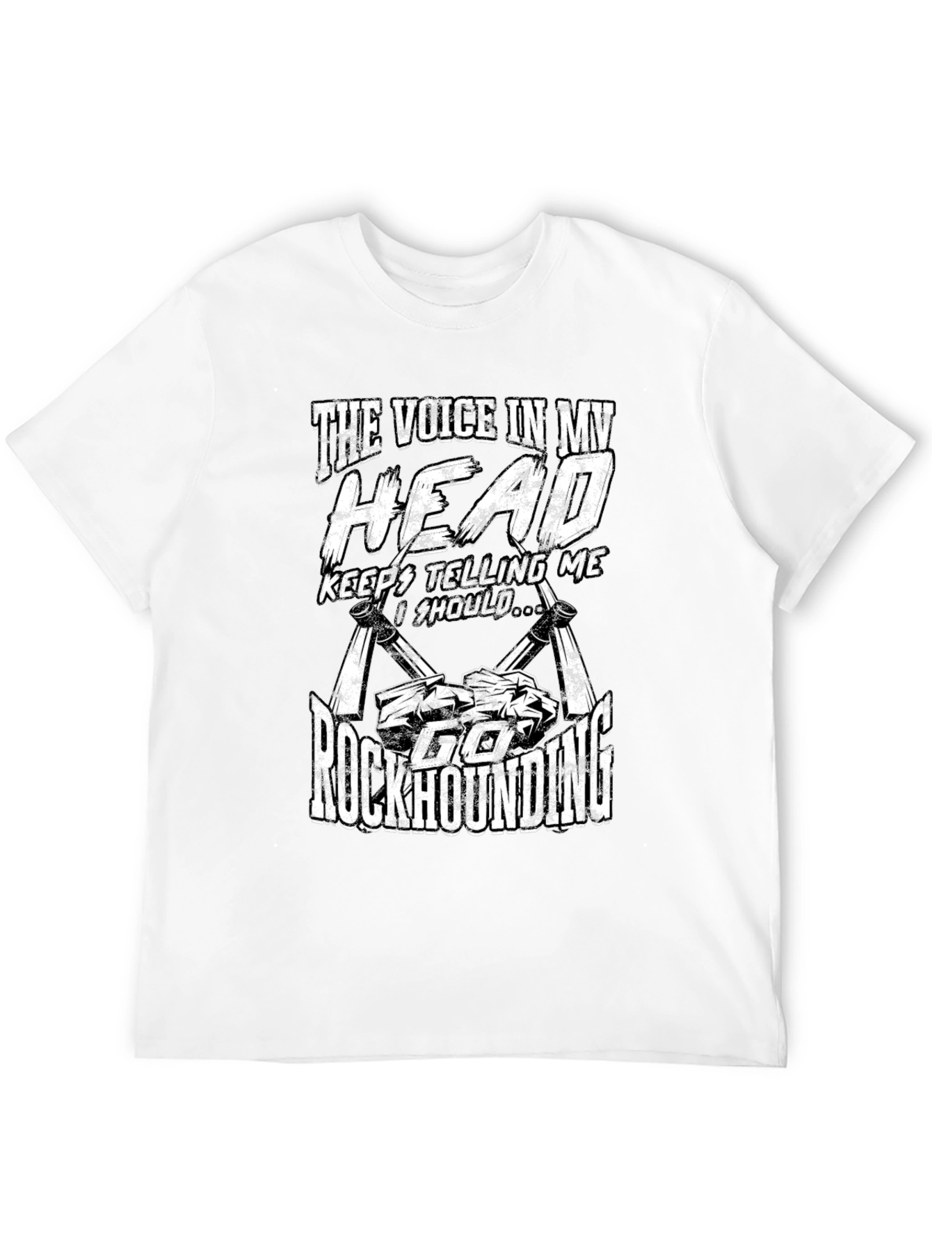 Rockhounding T-Shirt - The Voice In My Head