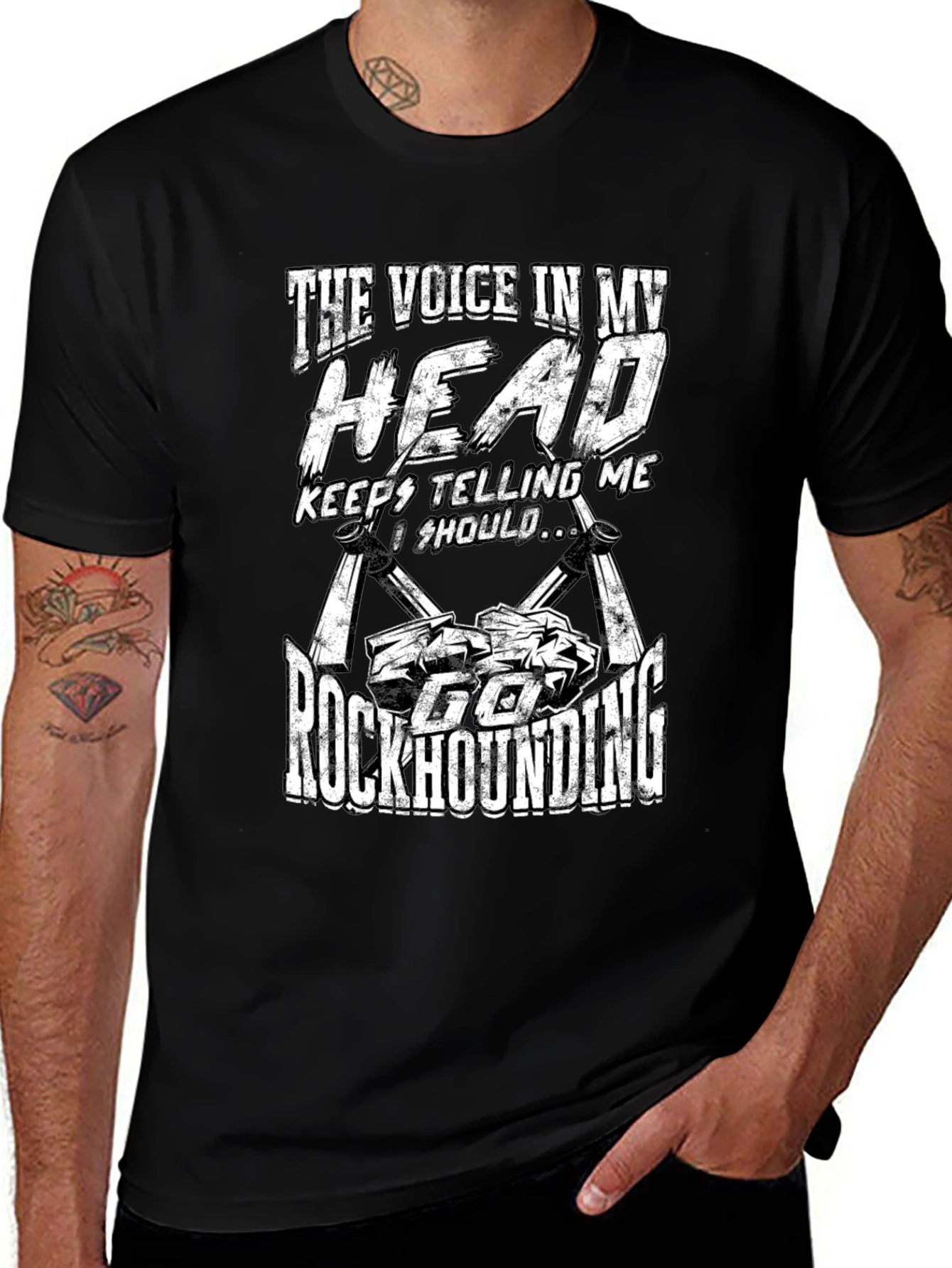 Rockhounding T-Shirt - The Voice In My Head