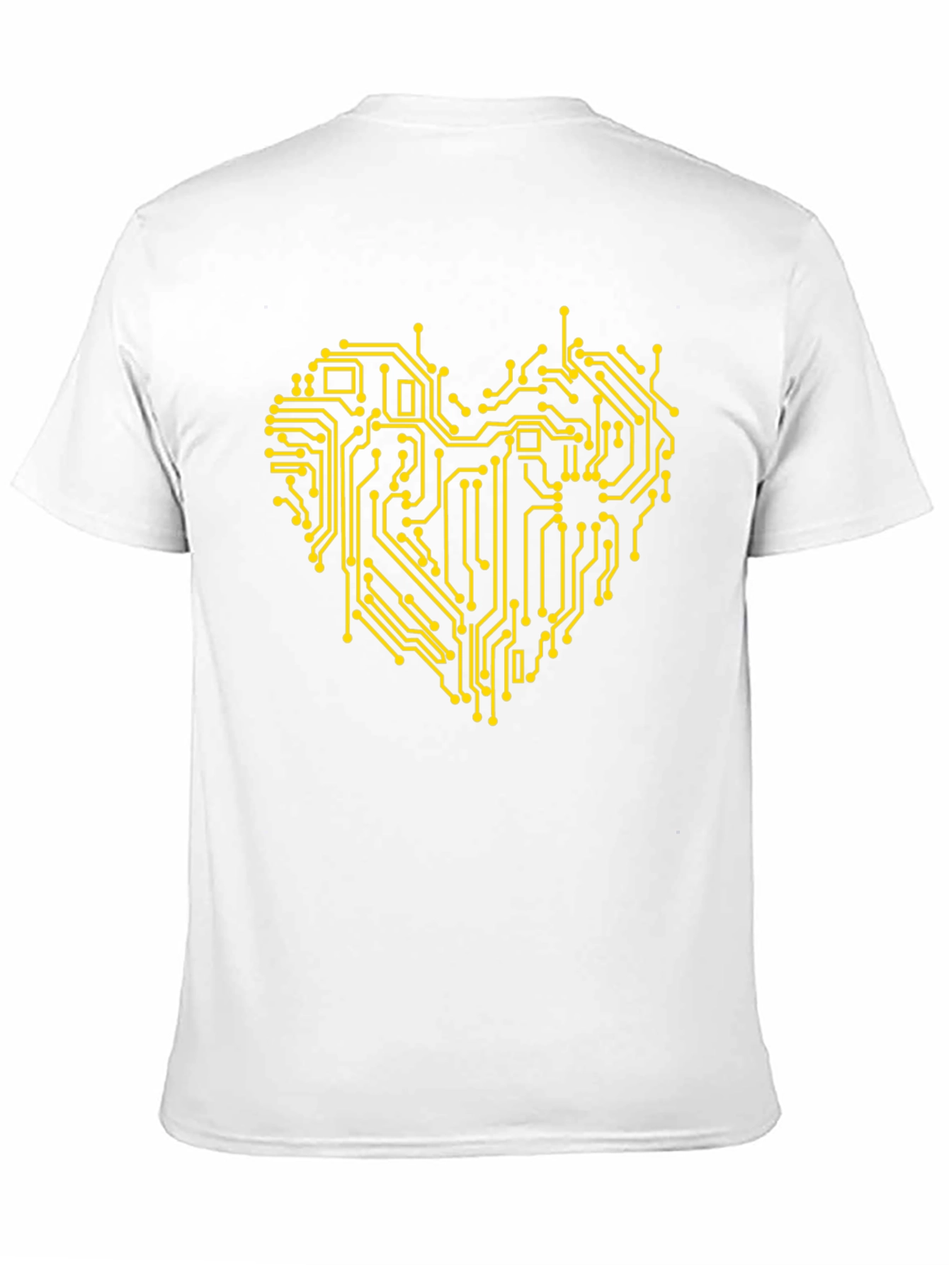 Tech Heart T-Shirt - Black Graphic Tee