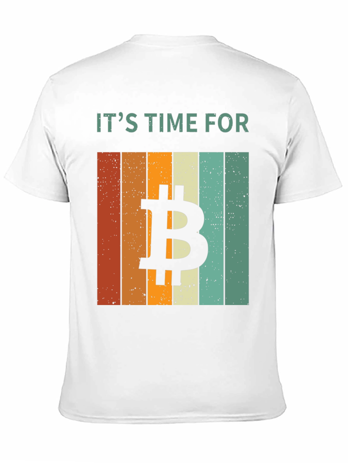 Bitcoin Time Retro T-Shirt - Crypto Tee