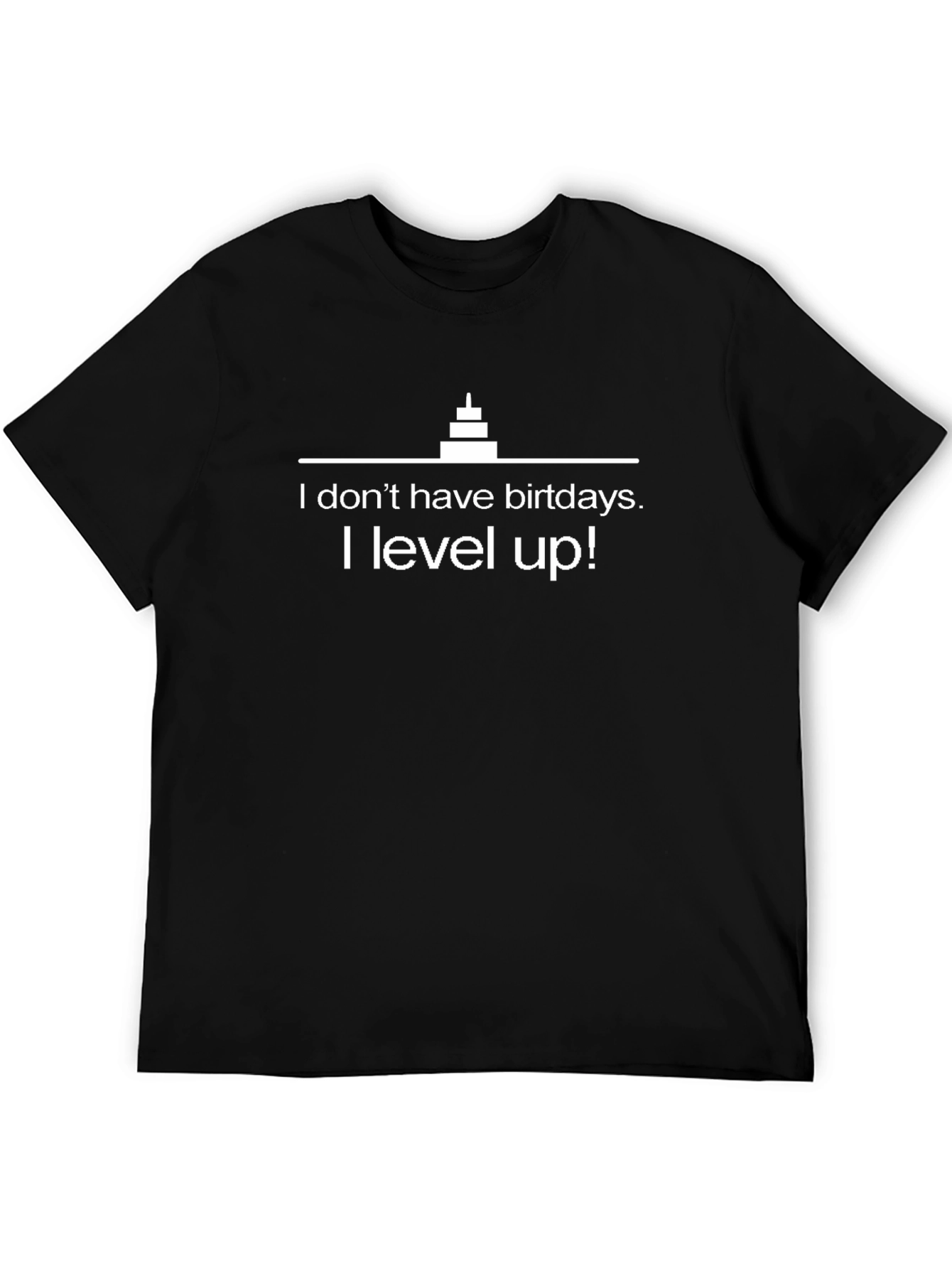 Level Up Birthday T-Shirt - Gamer Style