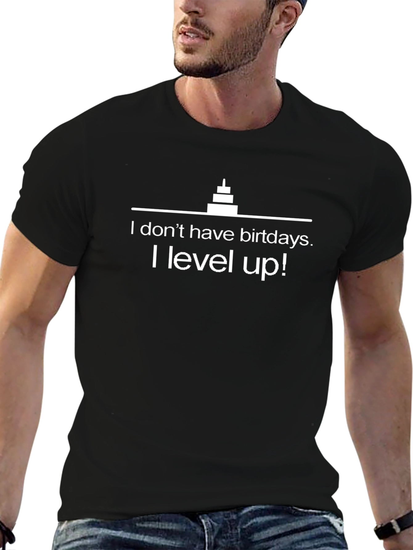 Level Up Birthday T-Shirt - Gamer Style