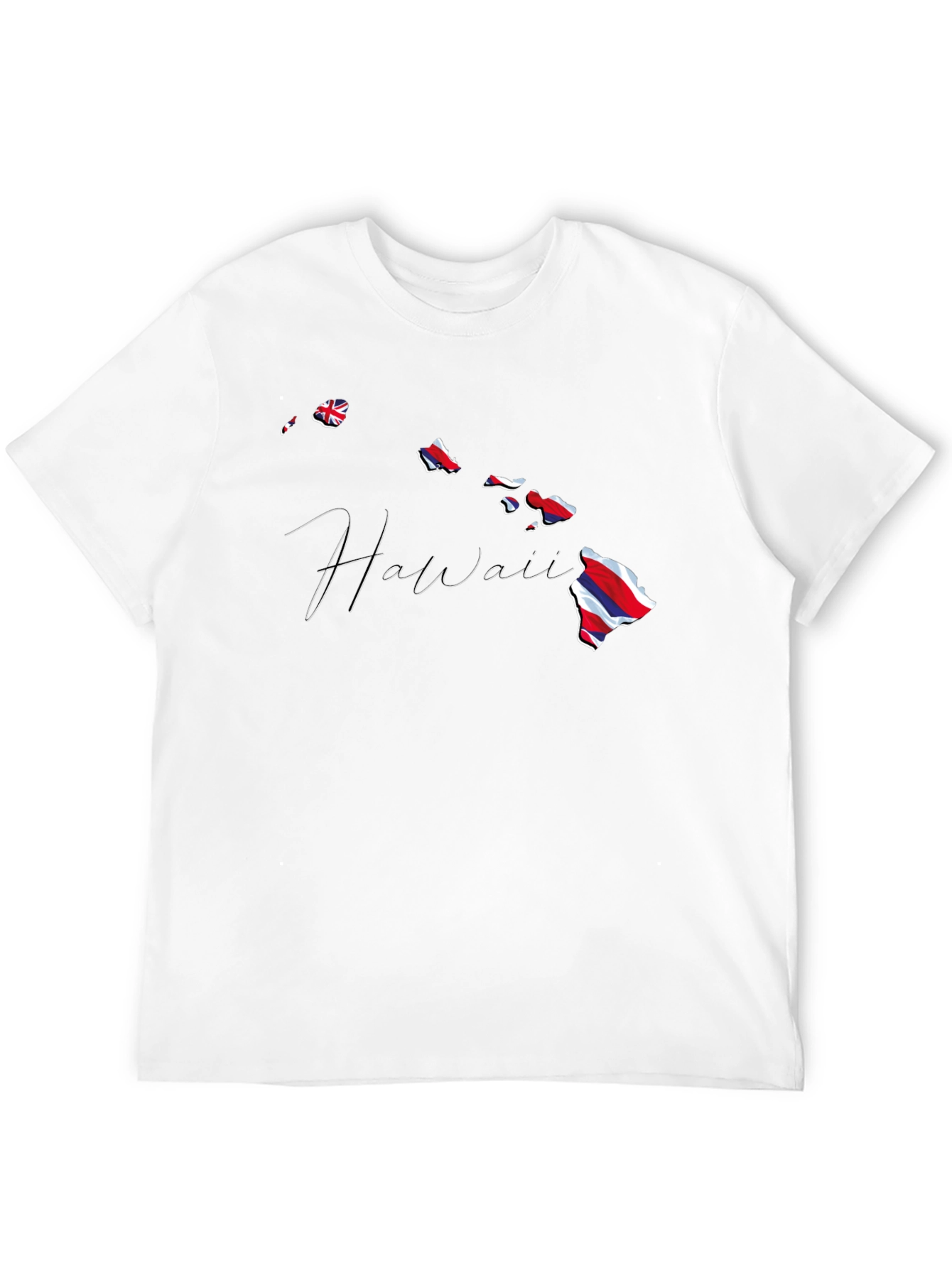 Hawaii Islands Map T-Shirt