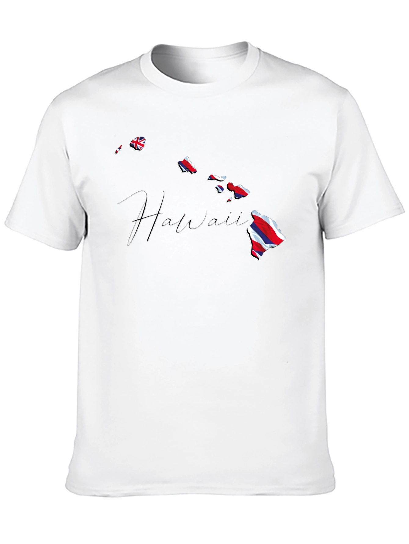 Hawaii Islands Map T-Shirt