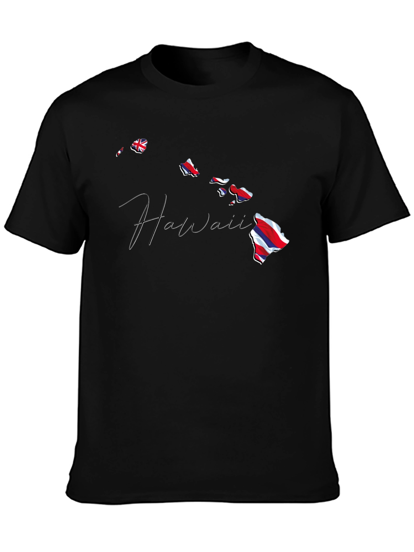 Hawaii Islands Map T-Shirt