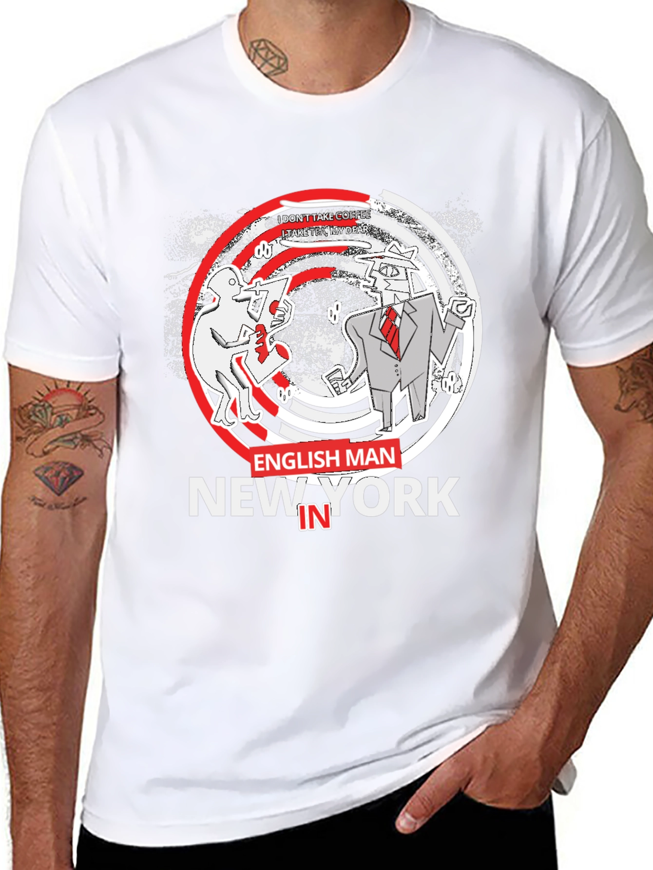 Englishman in New York Graphic T-Shirt