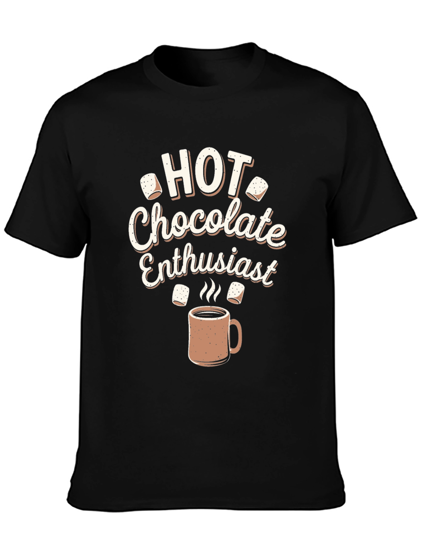 Hot Chocolate Enthusiast Graphic T-Shirt