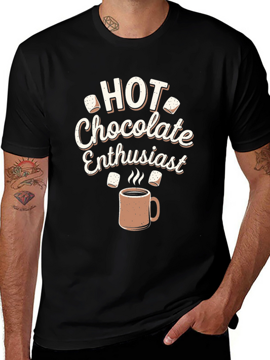 Hot Chocolate Enthusiast Graphic T-Shirt