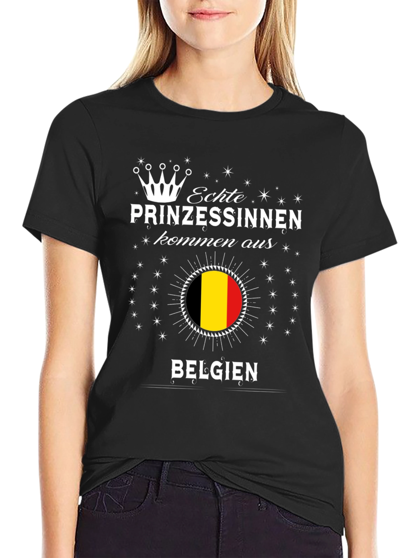 Belgien Princess T-Shirt - German