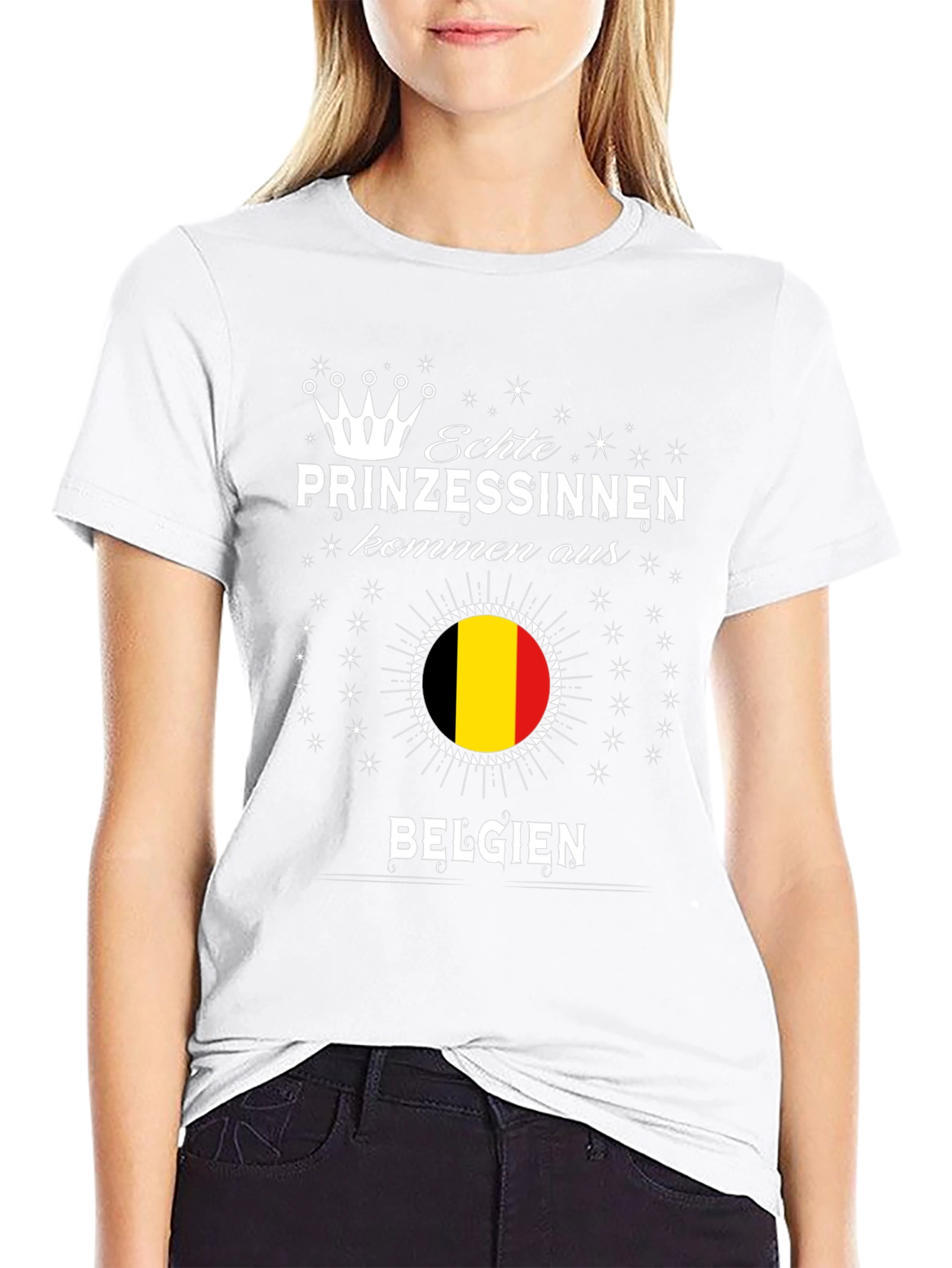 Belgien Princess T-Shirt - German
