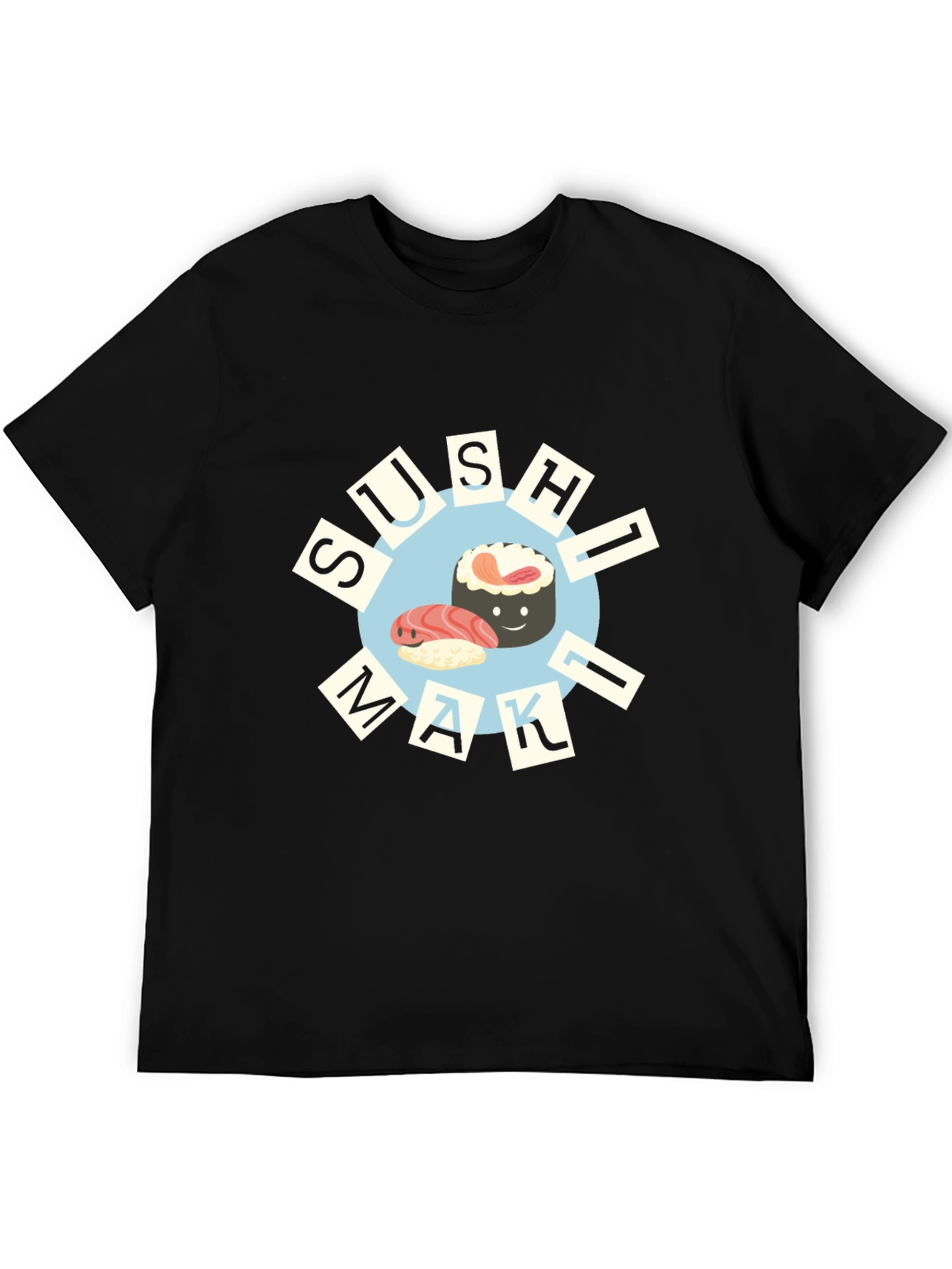 Sushi Maki T-Shirt - Cute Foodie Design