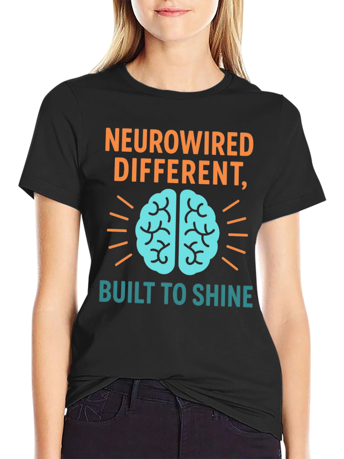 Neurowired Different T-Shirt: Autism Awareness Tee