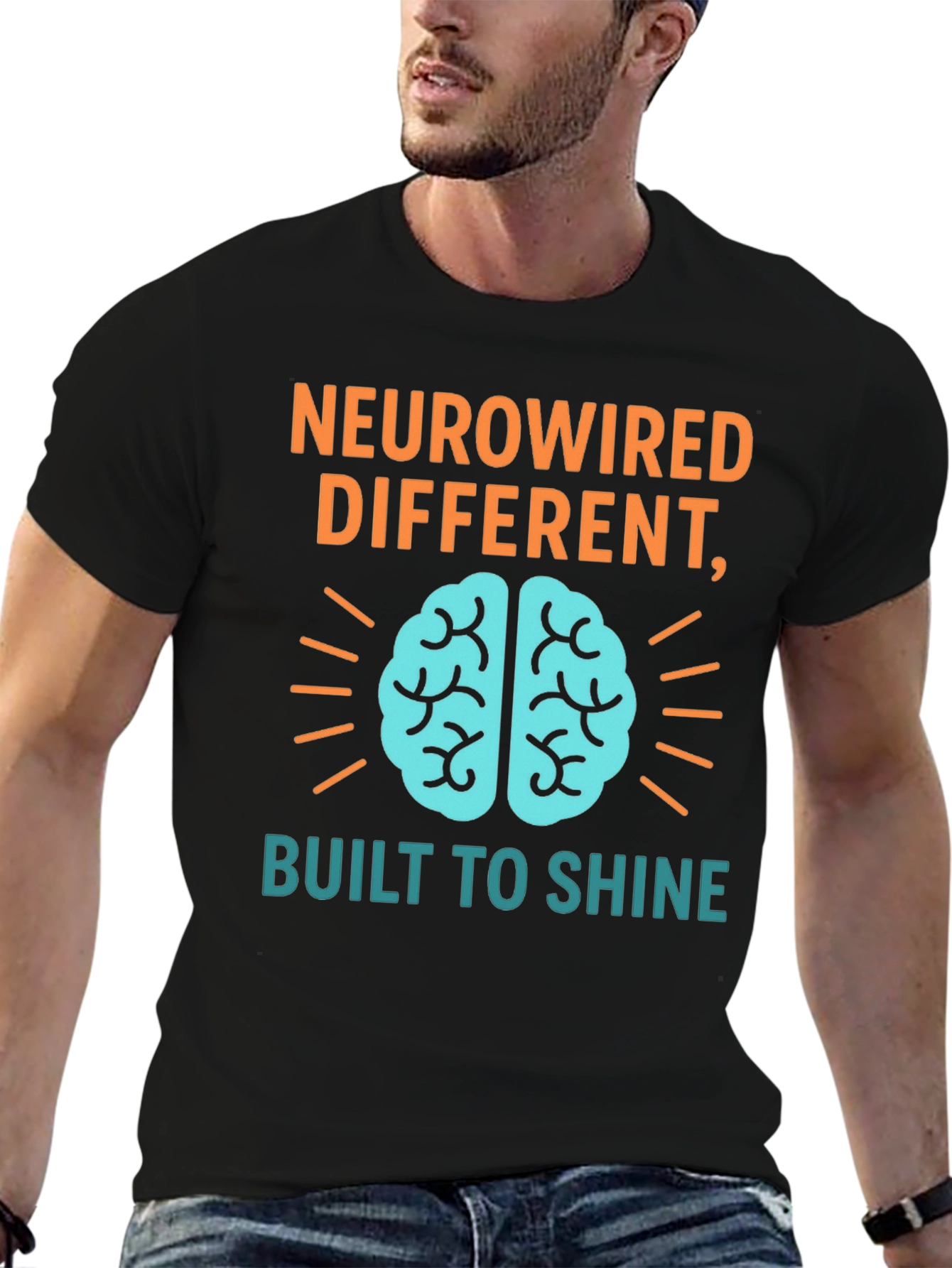 Neurowired Different T-Shirt: Autism Awareness Tee