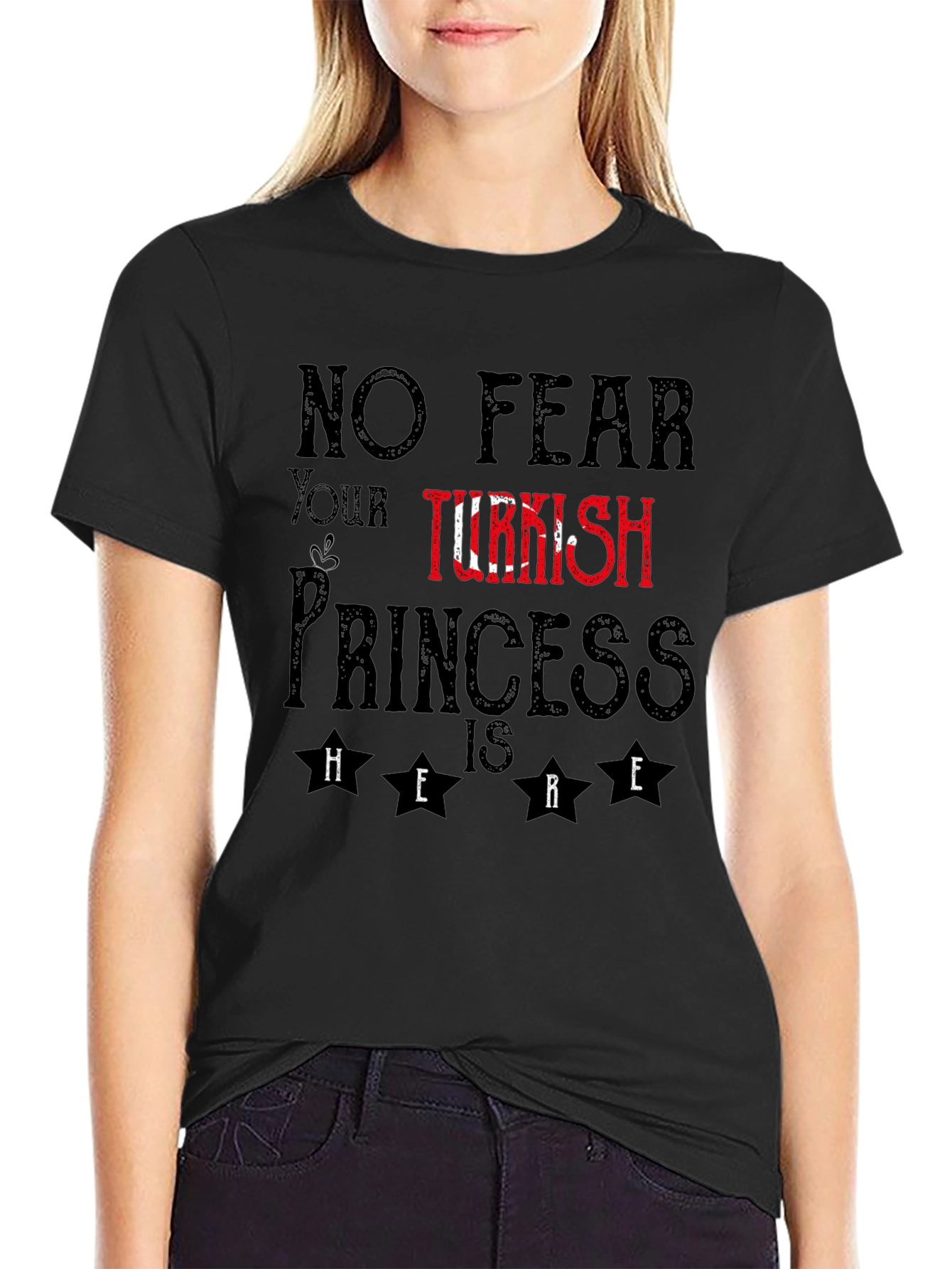 Turkish Princess T-Shirt - No Fear Funny Novelty Tee