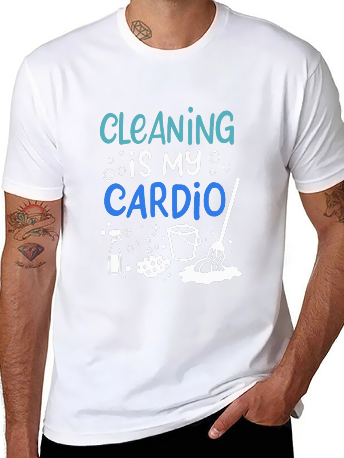 Cleaning is My Cardio T-Shirt