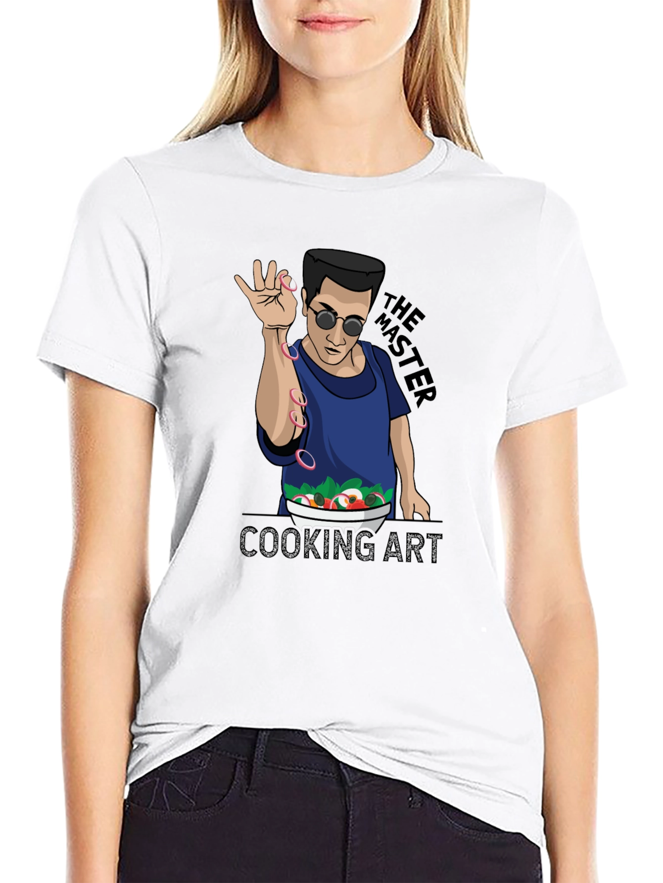The Master Cooking Art T-Shirt - Black