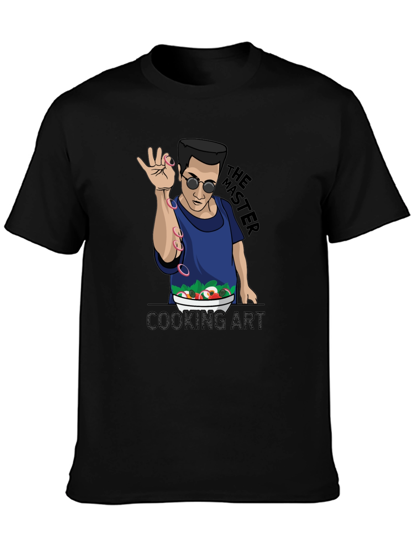 The Master Cooking Art T-Shirt - Black