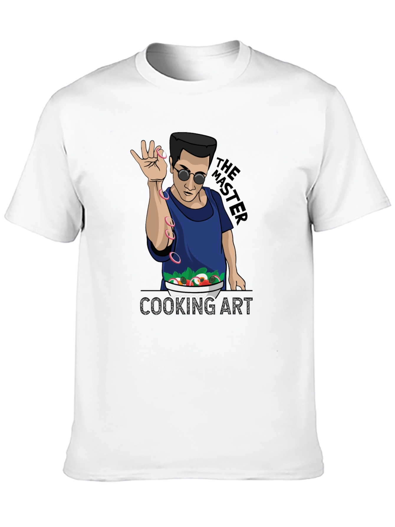 The Master Cooking Art T-Shirt - Black